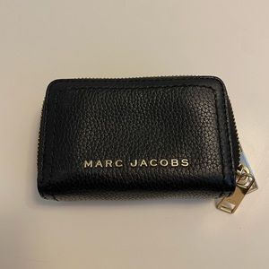 Marc Jacobs The Groove Double-Zip Leather Card Case